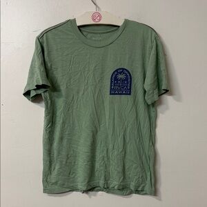 RVCA Olive Green Hawaii Tee